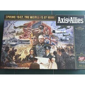 2009 Avalon Hill Axis & Allies Spring 1942 WWII Board Game Complete